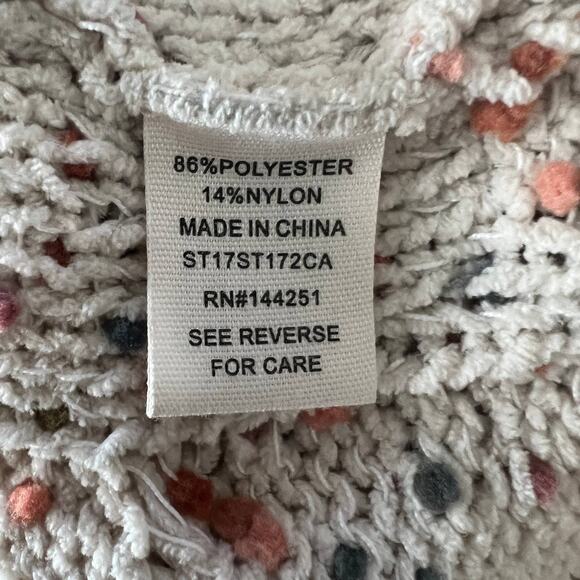 Moon & Madison Textured Speckled Turtleneck Chunky Sweater Size Small - Picture 8 of 10